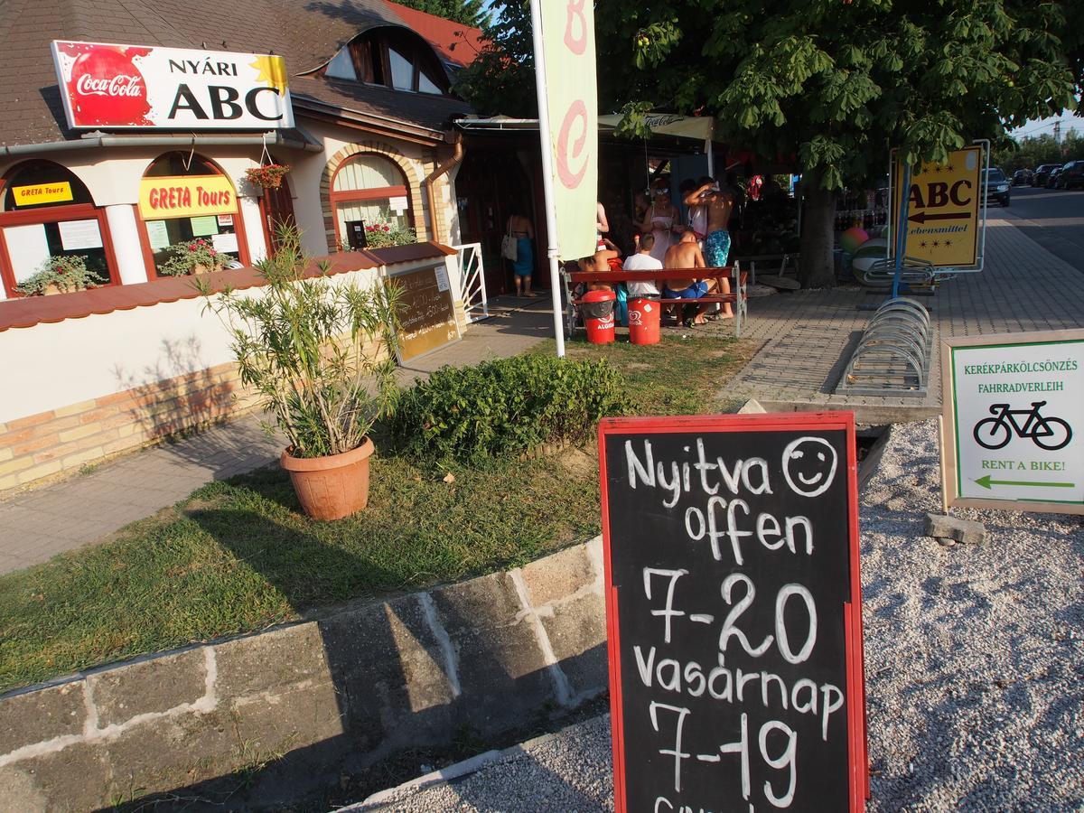László Nyaralóház Balatonfenyves Esterno foto